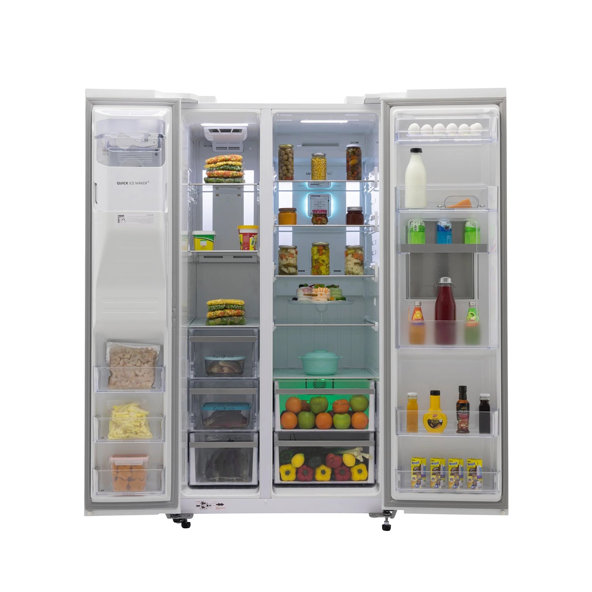 یخچال فریزر ساید بای ساید اسنوا مدل S1Di-S110