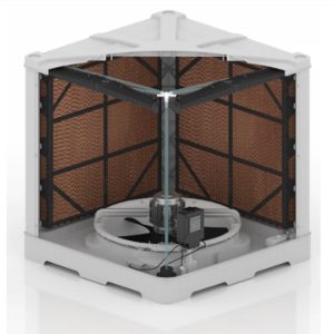 کولر آبی نیرو تهویه البرز مدل 25000 بالا زن