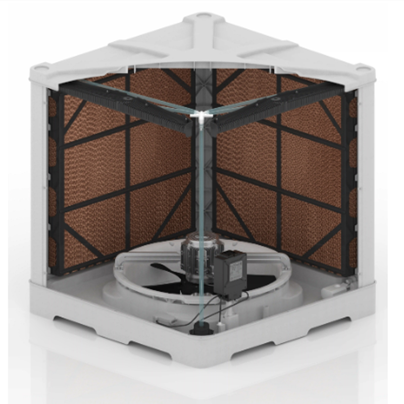 کولر آبی نیرو تهویه البرز مدل 25000 بالا زن