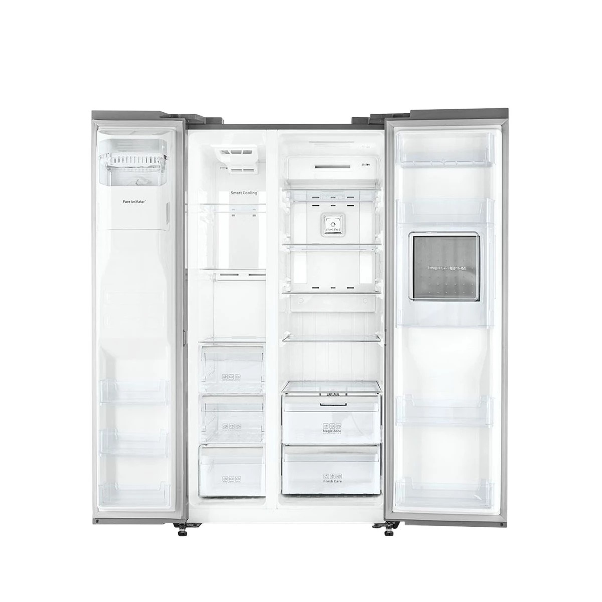 یخچال و فریزر ساید بای ساید 33 فوت دوو مدل DS-3330SS