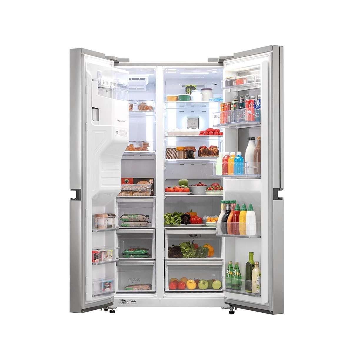 یخچال و فریزر ساید بای ساید 32 فوت دوو مدل DSI-3445SS