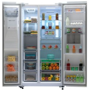 یخچال و فریزر ساید بای ساید 32 فوت اسنوا مدل SN8-2032