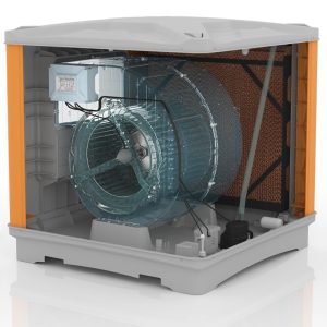 کولر نیرو تهویه البرز روبرو زن مدل BCF85