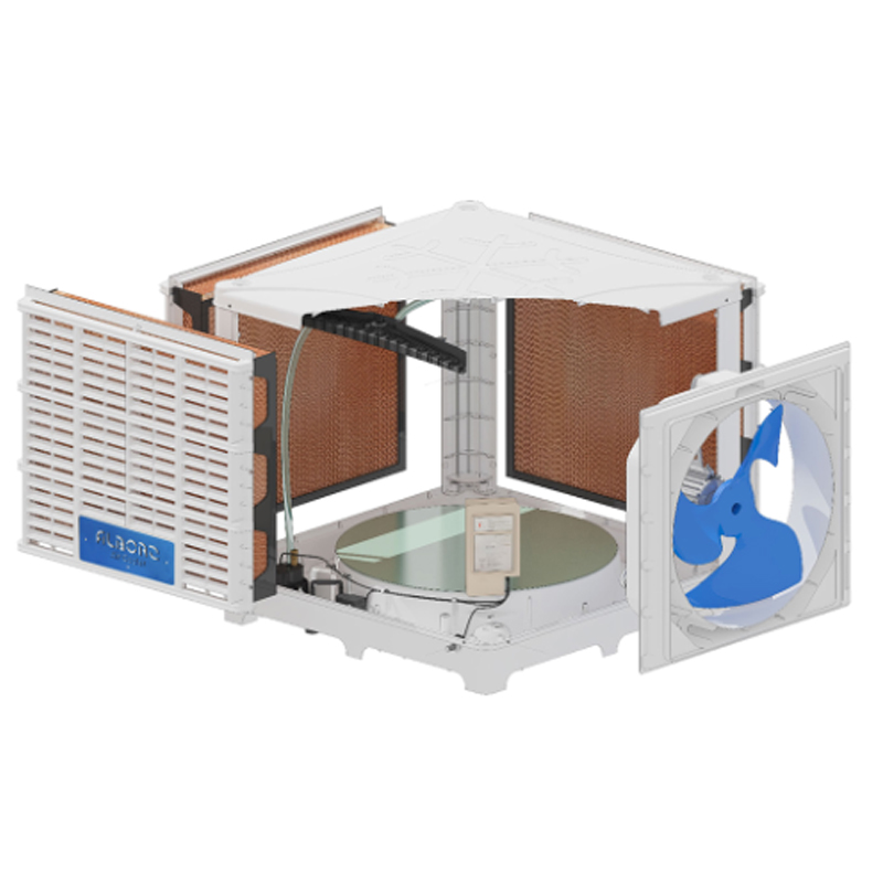 کولر نیرو تهویه البرز 15000 روبرو زن