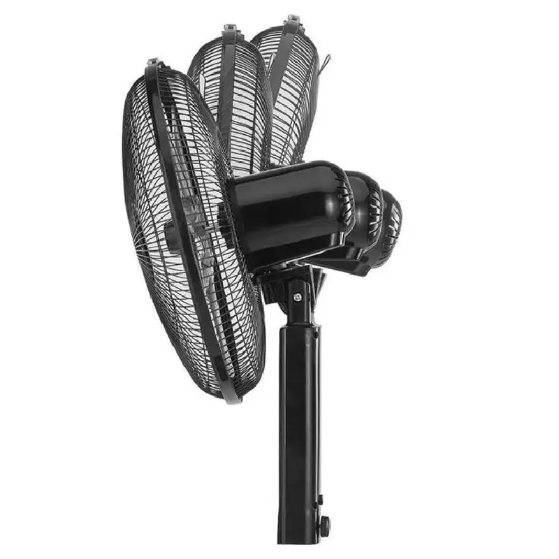 پنکه ایستاده بلک اند دکر مدل FS1620R-B5 محصولی حرفهای و کارآمد برای خنکسازی فضای داخلی منزل یا محل کار است. این پنکه با طراحی زیبا و عملکرد قدرتمند، هوایی تازه و خنک را به صورت یکنواخت در محیط پخش میکند. موتور قدرتمند این مدل، عملکرد کمصدا و مصرف بهینه انرژی را به همراه دارد. پنکه FS1620R-B5 دارای چند سرعت قابل تنظیم بوده که به کاربر امکان میدهد شدت جریان هوا را با توجه به نیاز خود تنظیم کند. همچنین قابلیت تنظیم ارتفاع و چرخش افقی 90 درجه، پوشش گستردهتری از فضا را فراهم میآورد. پایه مقاوم و طراحی جمعوجور دستگاه باعث شده تا استفاده و جابجایی آن بسیار ساده باشد. این پنکه دارای صفحه کنترل دیجیتال و کنترل از راه دور است که کاربری آسان و راحت را تضمین میکند. قابلیت تایمر خاموشی نیز به صرفهجویی در مصرف انرژی کمک میکند. معرفی برند بلک اند دکر بلک اند دکر (Black+Decker) یکی از برندهای معتبر و باسابقه آمریکایی است که از سال ۱۹۱۰ فعالیت خود را آغاز کرده و به تولید ابزارهای برقی و لوازم خانگی با کیفیت بالا و طراحی نوآورانه شهرت دارد. این برند با تعهد به دوام، عملکرد عالی و خدمات پس از فروش قوی، به انتخابی مطمئن برای مصرفکنندگان در سراسر جهان تبدیل شده است. تمامی محصولات بلک اند دکر در فروشگاه اینترنتی پارس لوکس با ضمانت اصالت و سلامت فیزیکی کالا عرضه میشوند. این مدل نیز با ۱۸ ماه گارانتی آریا کیش و ارسال سریع در اختیار شما قرار میگیرد. در پارس لوکس همیشه سعی بر این بوده تا فاصله بین مصرفکننده و تولیدکننده به حداقل برسد. شما با اولین خرید از فروشگاه اینترنتی پارس لوکس، بهصورت خودکار عضو باشگاه مشتریان شده و همراه با محصول خود کارت تخفیف ویژهای دریافت میکنید که میتوانید برای خریدهای بعدی یا هدیه به عزیزانتان استفاده کنید. با تشکر از اعتماد و حسن انتخاب شما به فروشگاه اینترنتی پارس لوکس