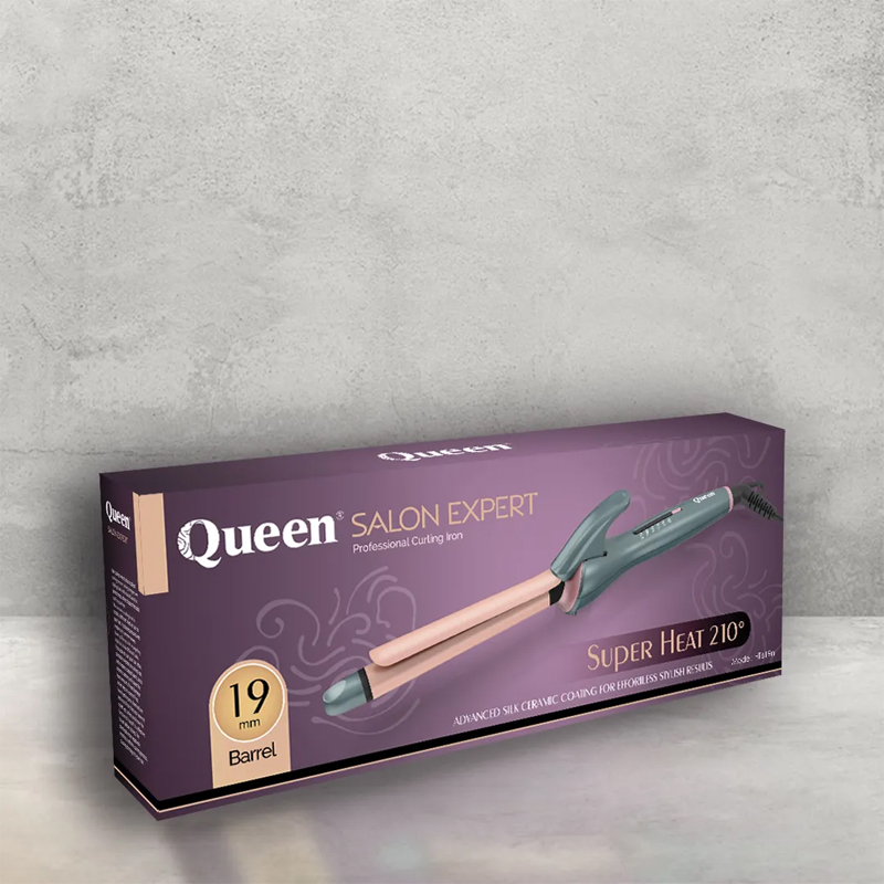 فرکننده مو سرامیک کویین مدل HT619n