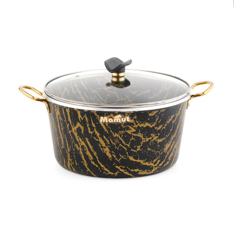 سرویس قابلمه 21 پارچه ماموت طرح سنگ