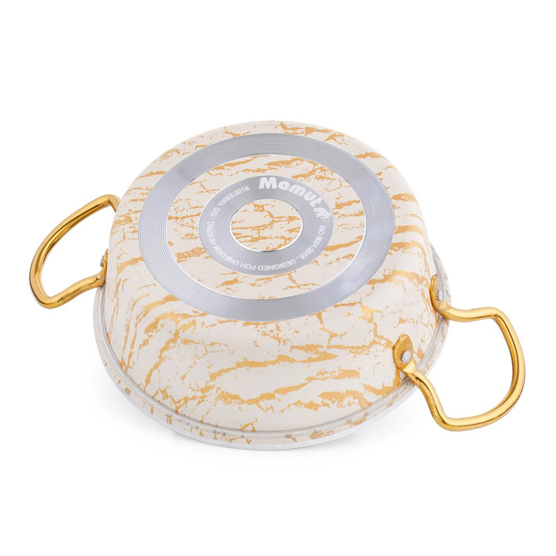 سرویس قابلمه 21 پارچه ماموت طرح سنگ