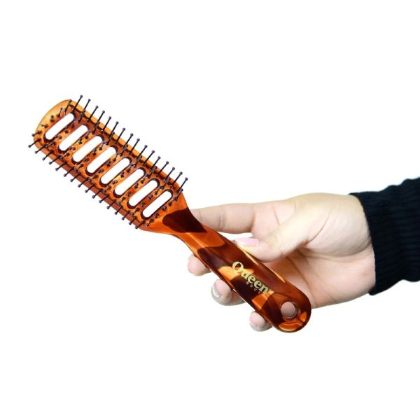 برس کوئین شفاف شیاردار مدل B27