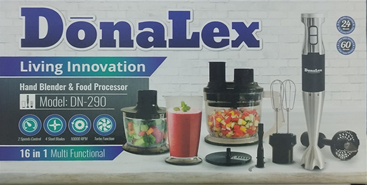 گوشت کوب و غذاساز 16 کاره دونالکس مدل DN-290