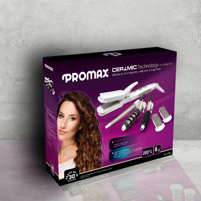 حالت دهنده مو ۸ کاره پرومکس مدل 4480