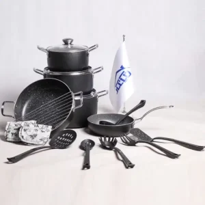 سرویس قابلمه ۱۹ پارچه گرانیتی دنیلسون مدل M.SH.870