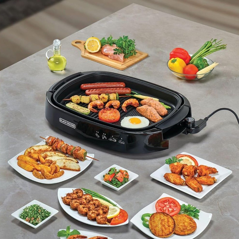 گریل برقی بلک اند دکر مدل GH1500-B5
