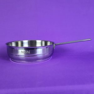 تابه استیل تک دسته سایز 18 نیچی