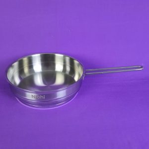 تابه استیل تک دسته سایز 22 نیچی