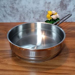 تابه استیل تک دسته سایز 22 نیچی