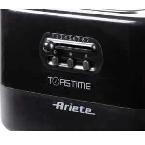 توستر دوخانه تایمردار آریته مشکی مدل 159