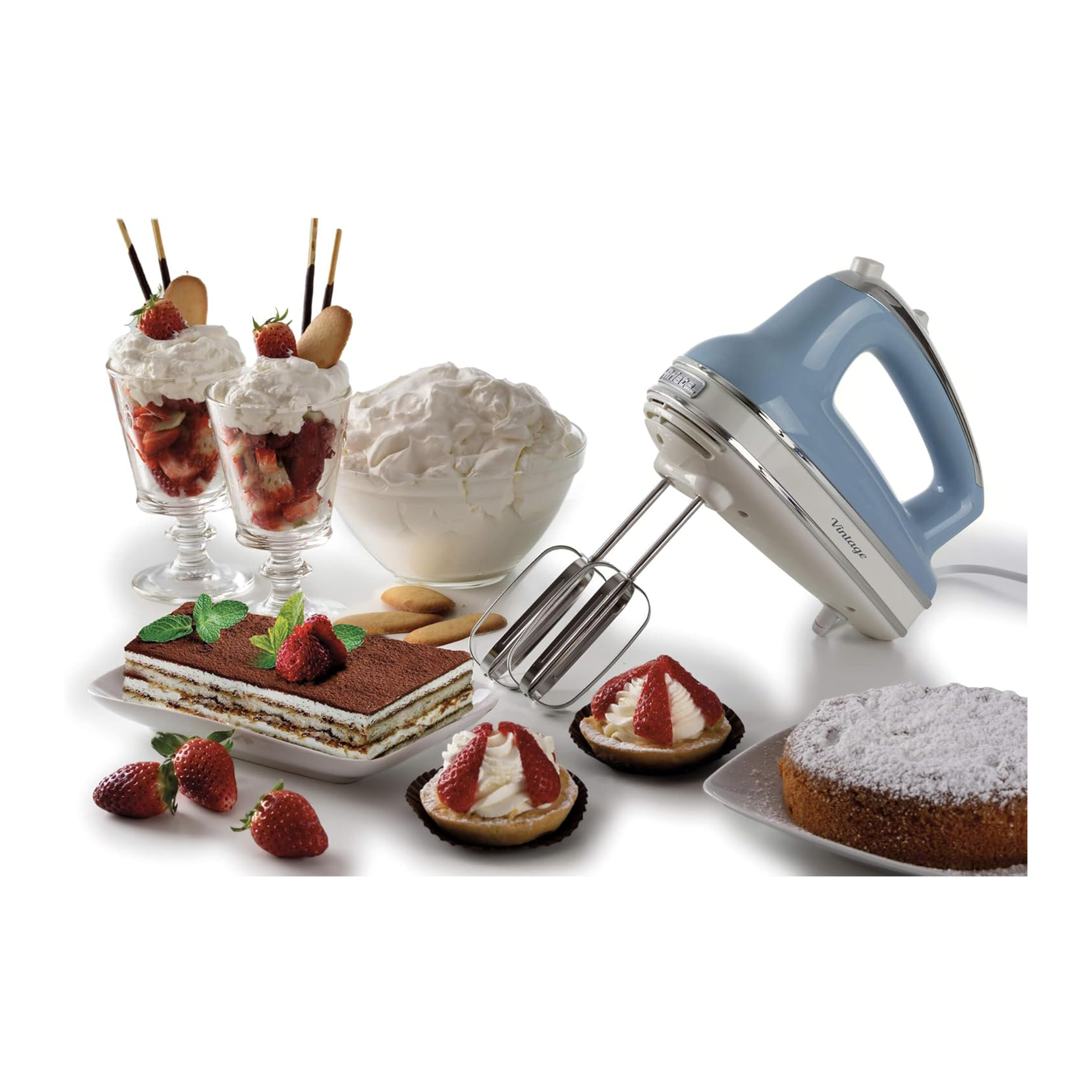 همزن دستی وینتیج آبی آریته مدل 1548