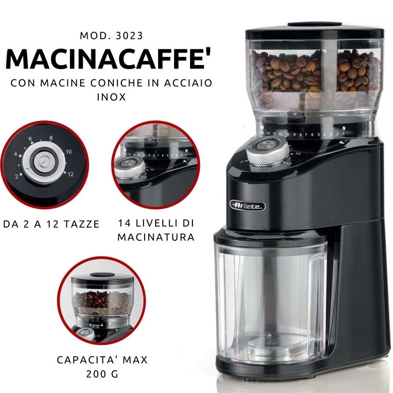 آسیاب قهوه حرفه ای آریته مدل 3023