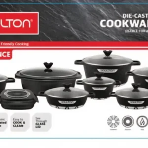 سرویس قابلمه چدن 17 پارچه دالتون مدل فلورانس