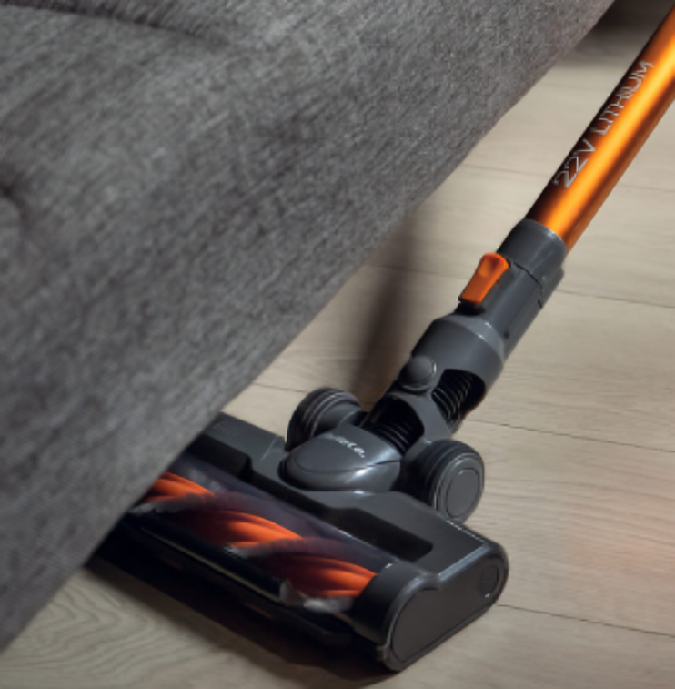 جارو برقی شارژی 22V نارنجی آریته مدل 2704