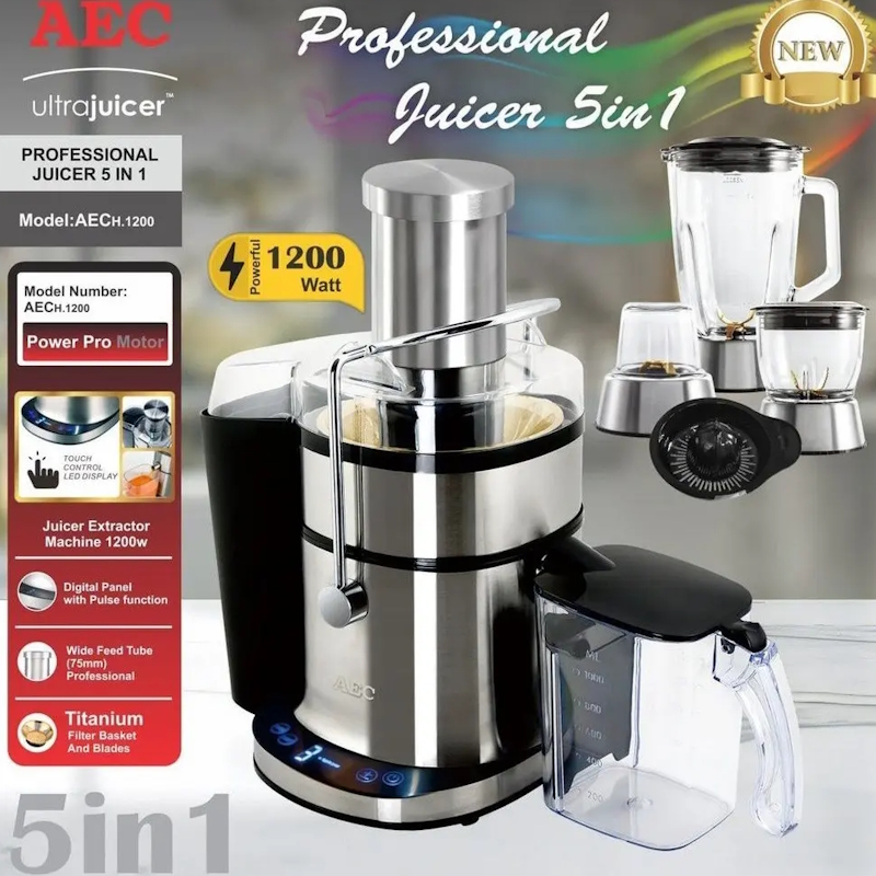 آبمیوه گیری چند کاره آ ای سی مدل 1200