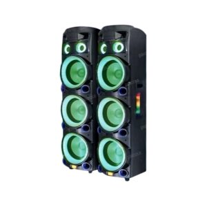 اسپیکر دوقلو میکرولب مدل KM-S600 3D Rain Fall Light