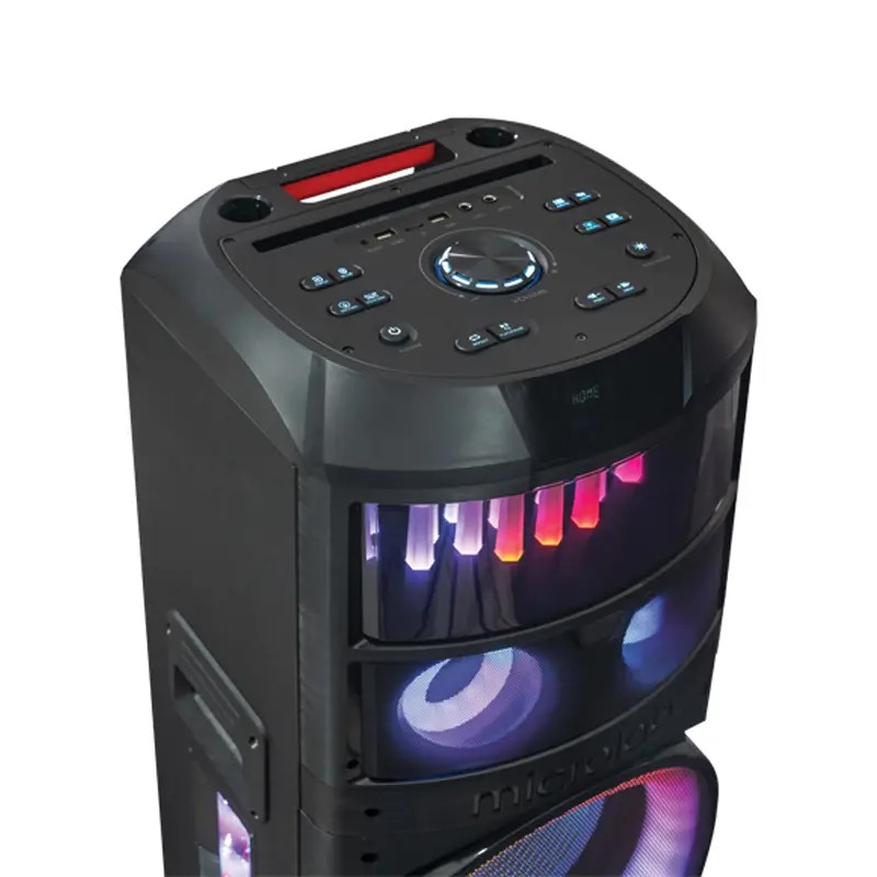 اسپیکر دوقلو میکرولب مدل DJ-S400 3D RainFall Light