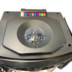اسپیکر دوقلو میکرولب مدل DJ-T400 3D UFO Light
