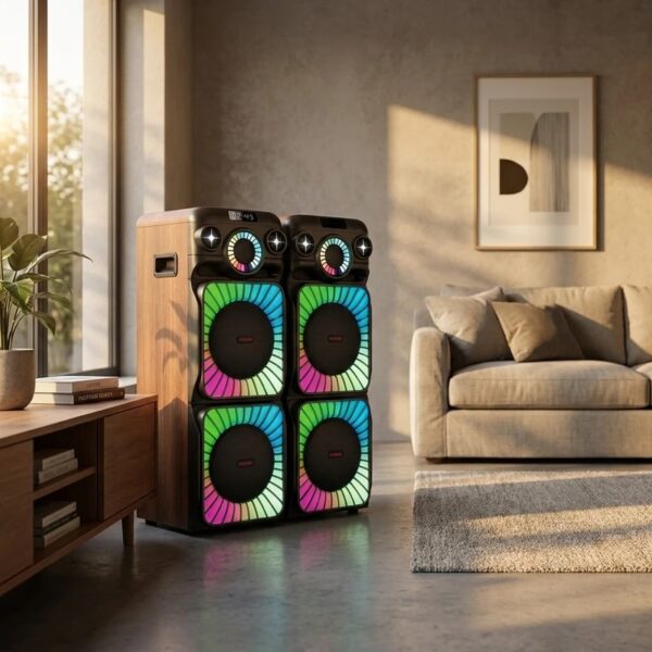 اسپیکر دوقلو میکرولب مدل DJ-X410