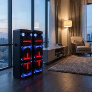 اسپیکر دوقلو میکرولب مدل DJ-X411