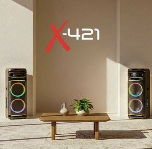 اسپیکر دوقلو میکرولب مدل DJ-X421