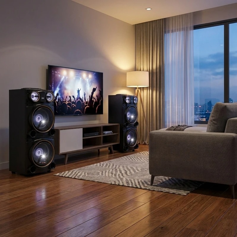 اسپیکر دوقلو میکرولب مدل H-411